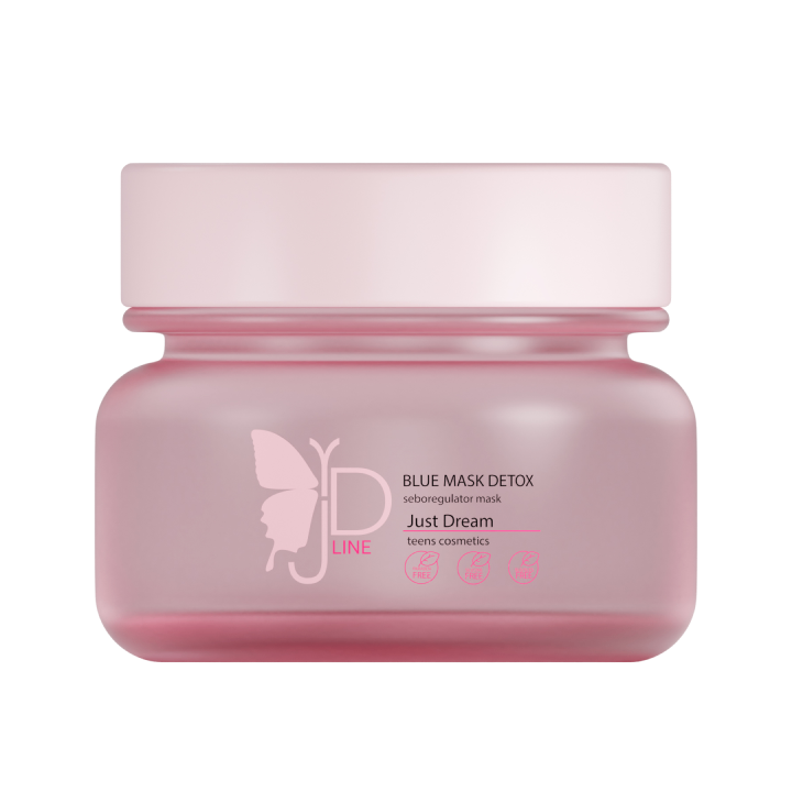 Маска себорегулююча з голубою глиною BLUE DETOX MASK